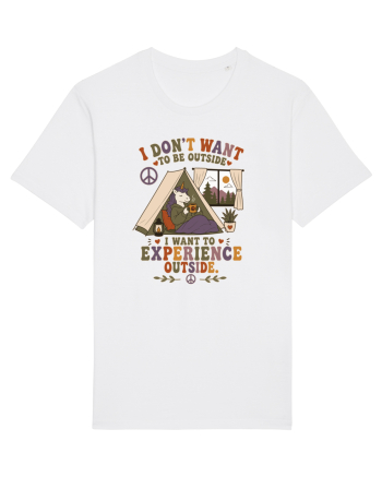 Funny Camping Hippie Unicorn Design for Introverts and Cozy Living Fans Tricou mânecă scurtă Unisex Rocker