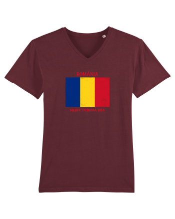 Romania in inima mea Burgundy