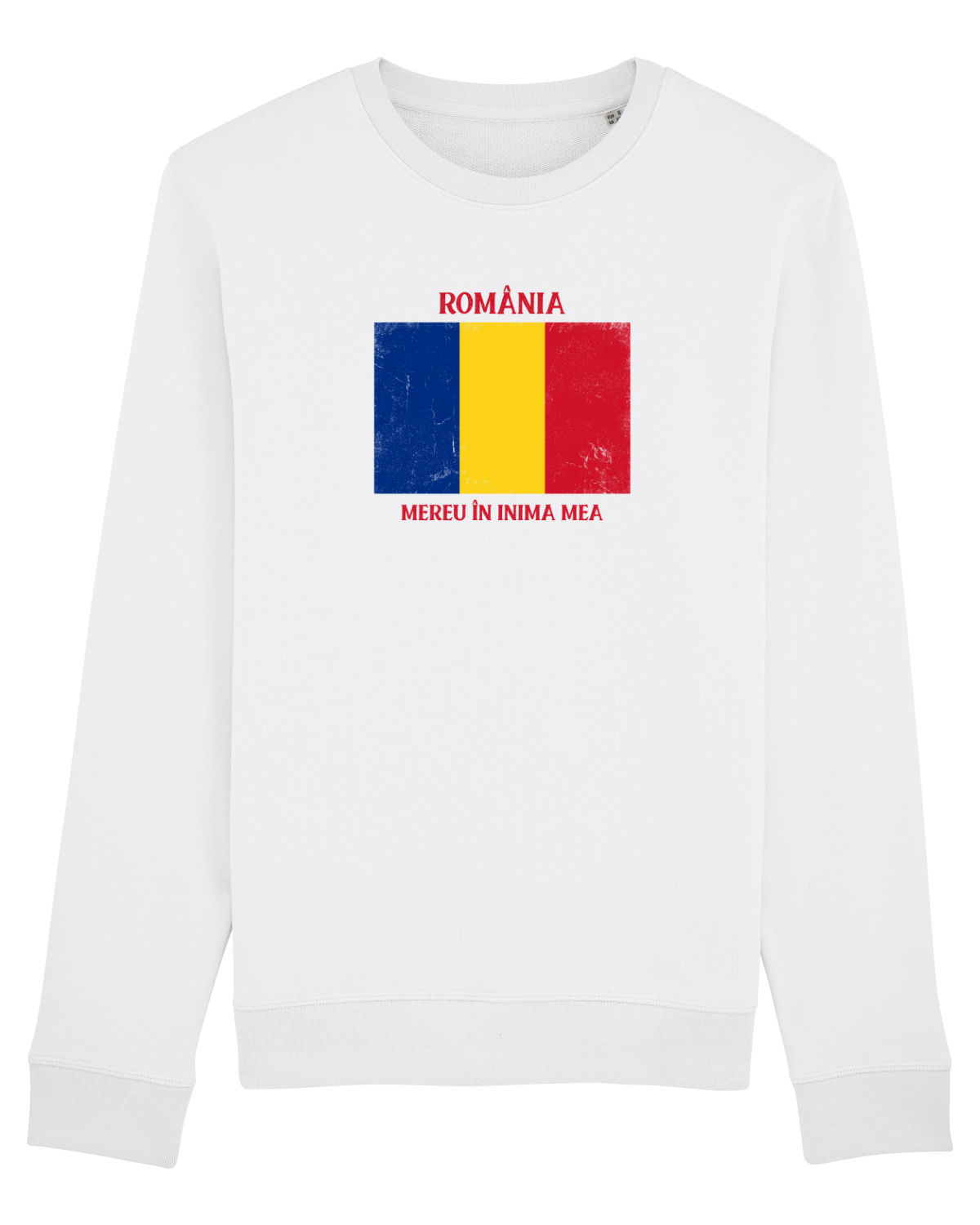 Bluză mânecă lungă Unisex Rise White
