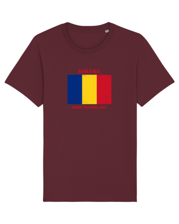 Romania in inima mea Burgundy