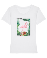 Tropical Therapy no. 1 Tricou mânecă scurtă guler larg fitted Damă Expresser