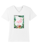 Tropical Therapy no. 1 Tricou mânecă scurtă guler V Bărbat Presenter