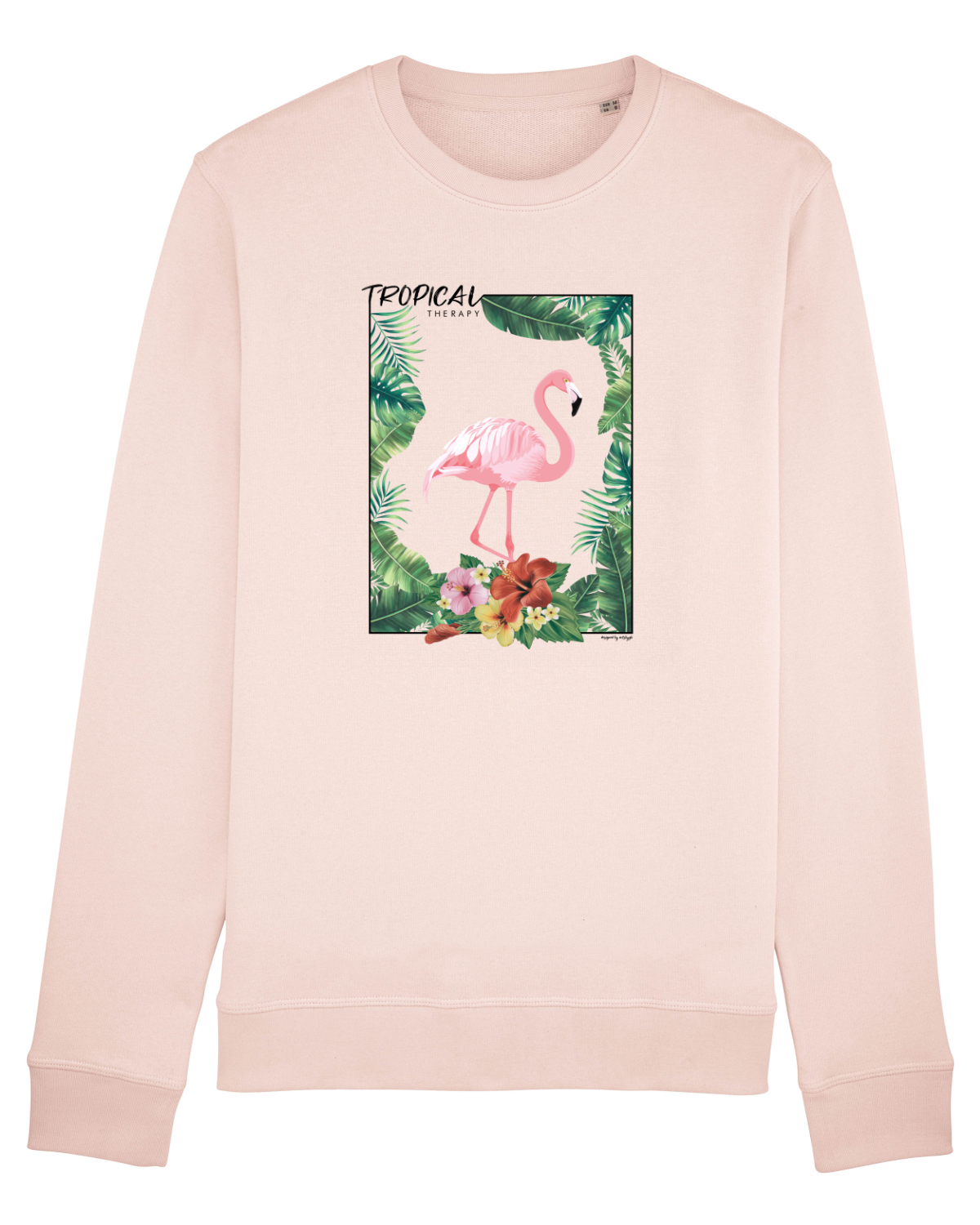 Bluză mânecă lungă Unisex Rise Candy Pink