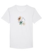 Flowers  Tricou mânecă scurtă guler larg Bărbat Skater