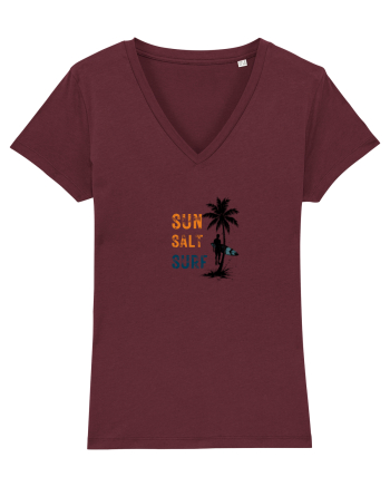 Sun. Salt. Surf. Burgundy