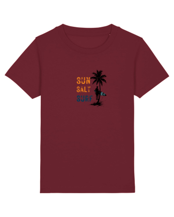 Sun. Salt. Surf. Burgundy