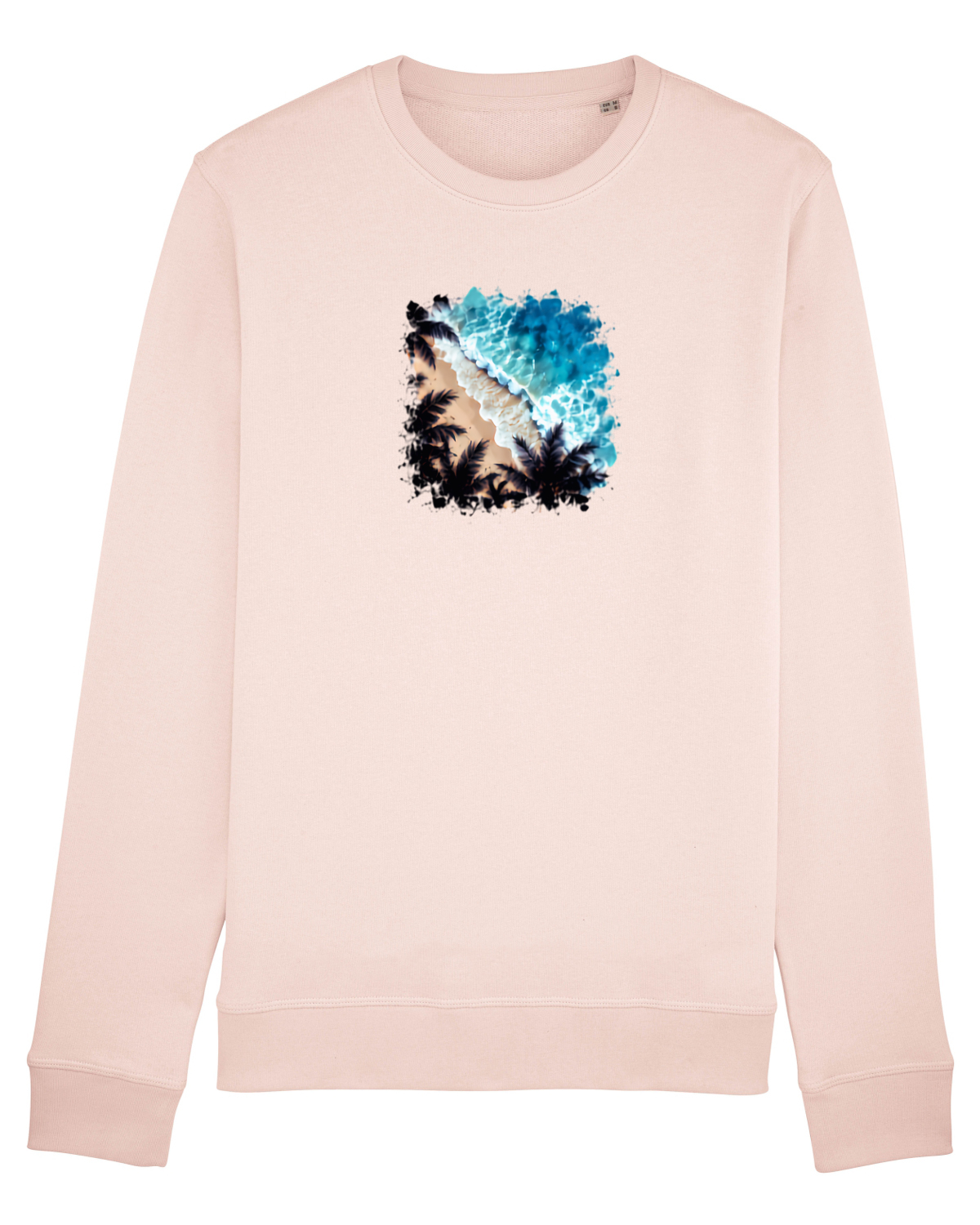 Bluză mânecă lungă Unisex Rise Candy Pink