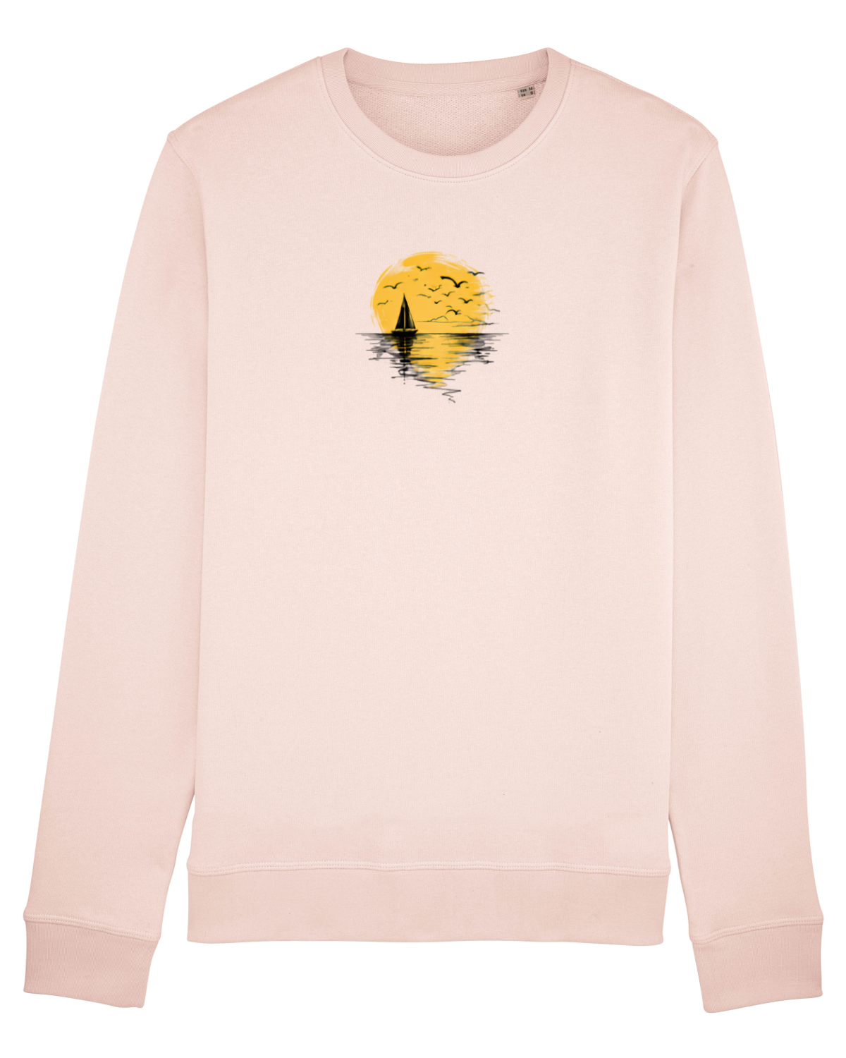 Bluză mânecă lungă Unisex Rise Candy Pink