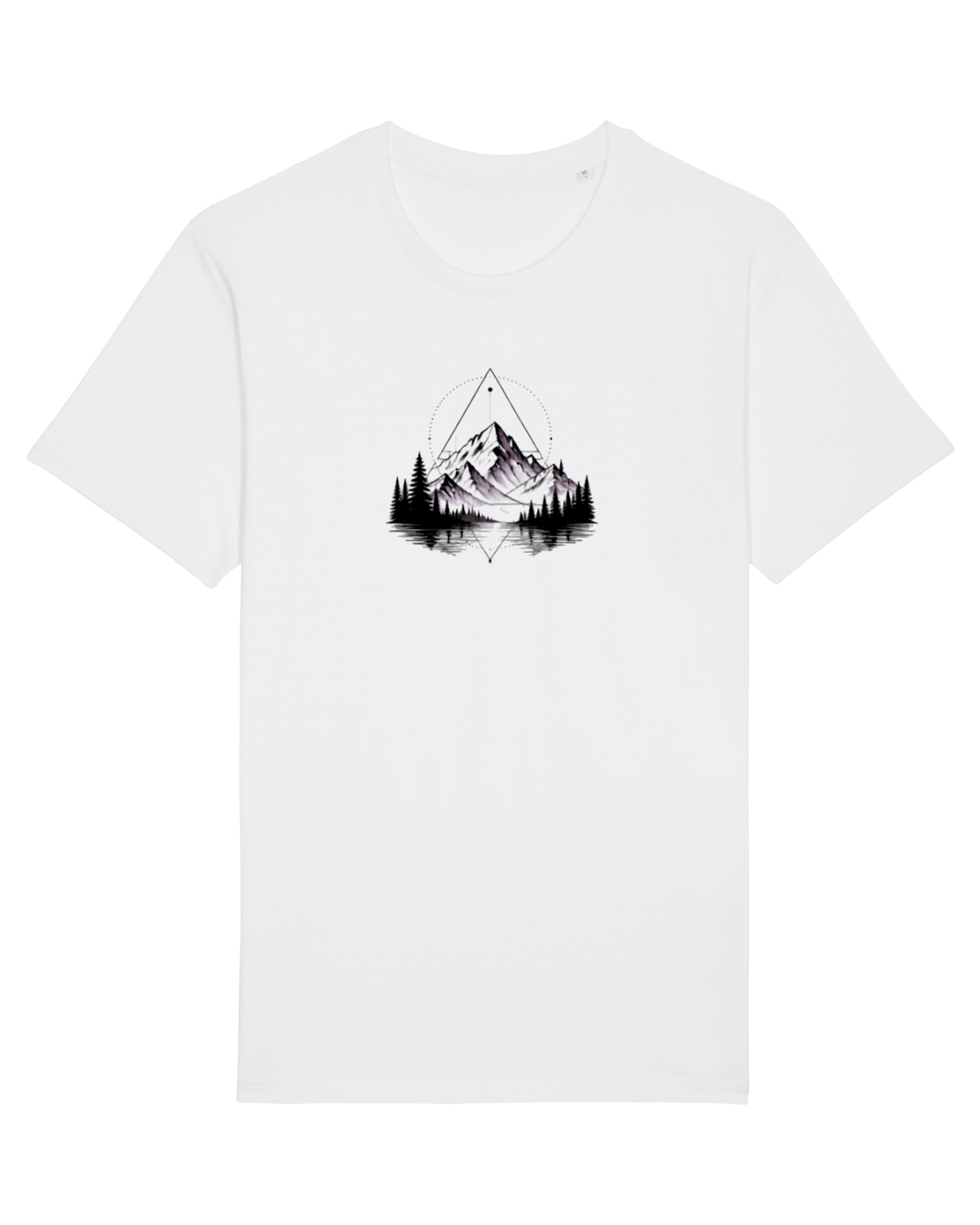 Tricou mânecă scurtă Unisex Rocker White