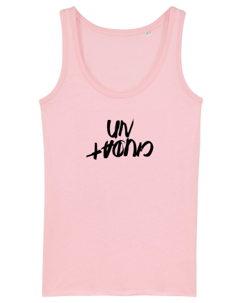 Un ciudat (brush, negru) Cotton Pink