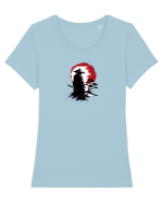 Japonia  Tricou mânecă scurtă guler larg fitted Damă Expresser
