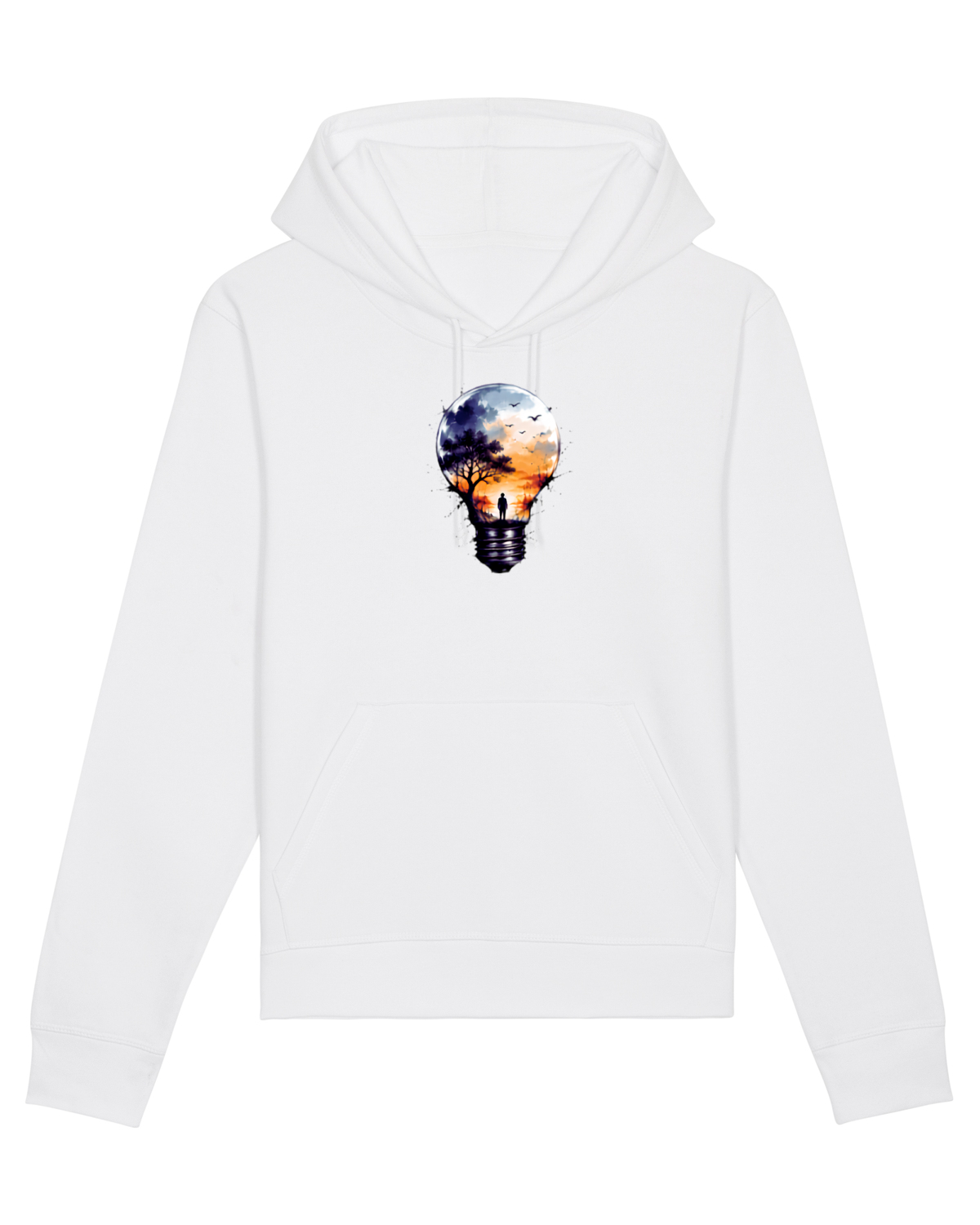 Hanorac Unisex Drummer White