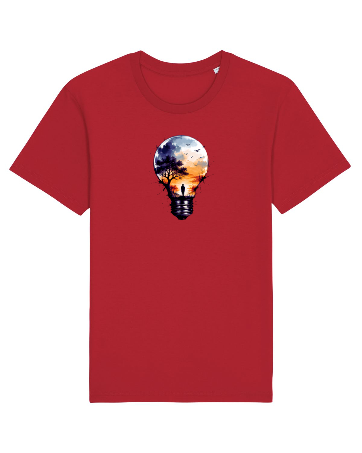 Tricou mânecă scurtă Unisex Rocker Red