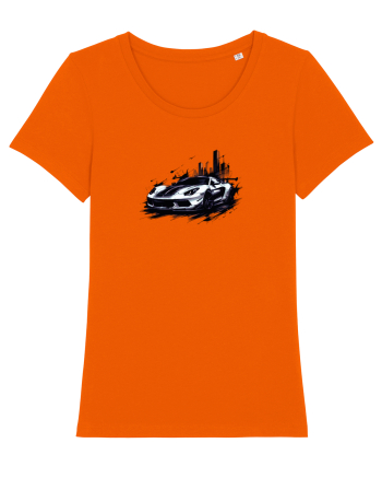 Car Bright Orange