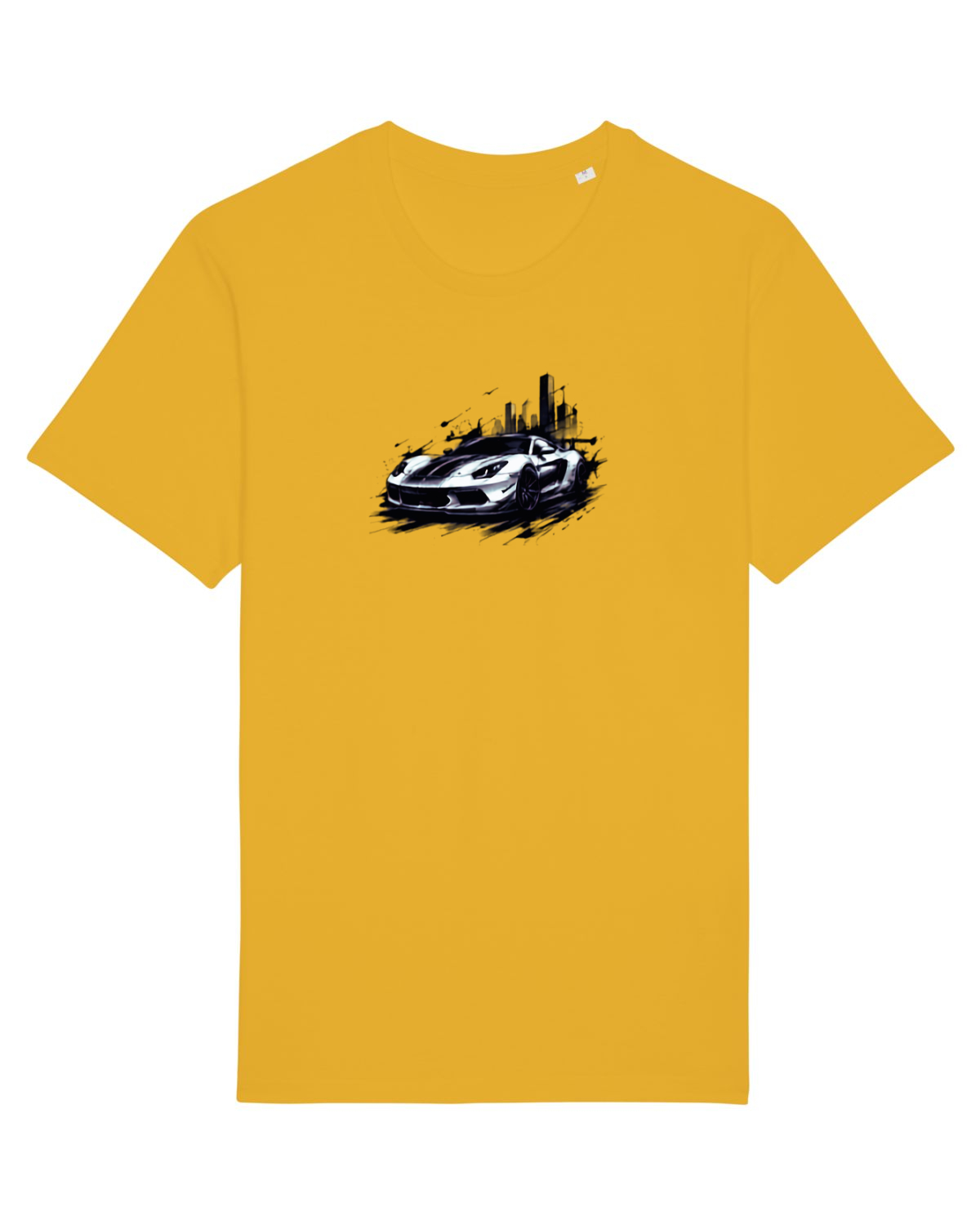 Tricou mânecă scurtă Unisex Rocker Spectra Yellow