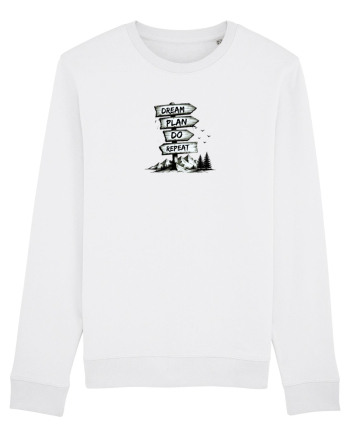 Dream. Plan. Do. Repeat. White
