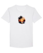 Summer mood Tricou mânecă scurtă guler larg Bărbat Skater