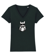 Cool Tricou mânecă scurtă guler V Damă Evoker