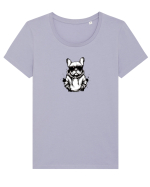 Cool Tricou mânecă scurtă guler larg fitted Damă Expresser