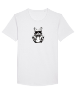 Cool Tricou mânecă scurtă guler larg Bărbat Skater