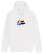 Summer vibes  Hanorac cu fermoar Unisex Connector