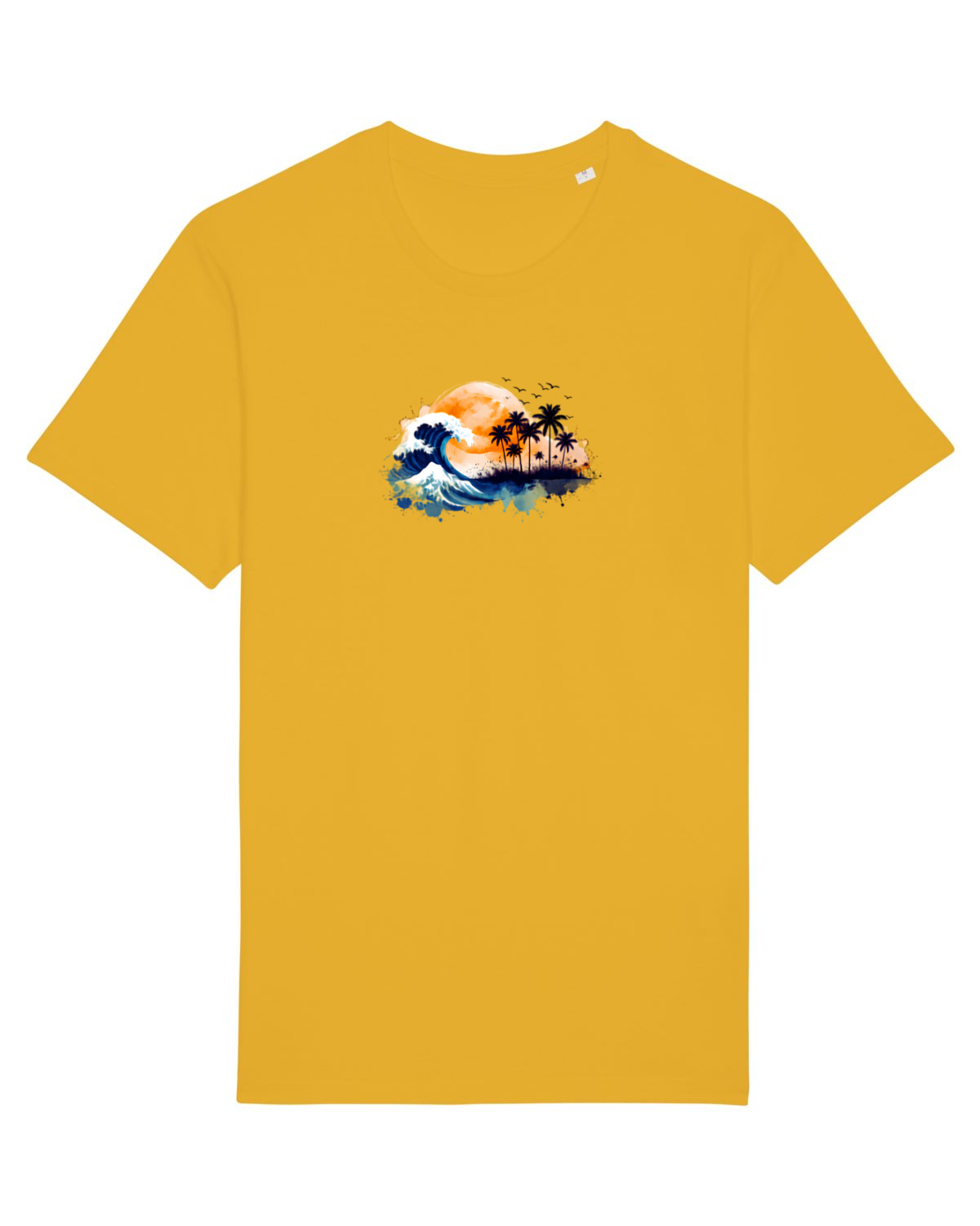 Tricou mânecă scurtă Unisex Rocker Spectra Yellow