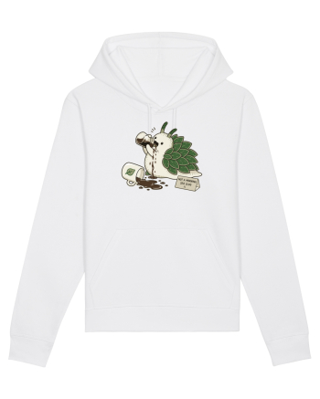 Funny Not a Morning Sea Slug Coffee Cartoon Cute Marine Animal Humor White