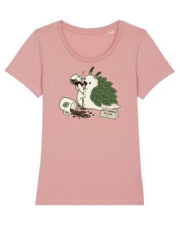 Funny Not a Morning Sea Slug Coffee Cartoon Cute Marine Animal Humor Canyon Pink
