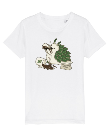 Funny Not a Morning Sea Slug Coffee Cartoon Cute Marine Animal Humor White