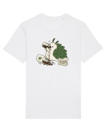 Funny Not a Morning Sea Slug Coffee Cartoon Cute Marine Animal Humor Tricou mânecă scurtă Unisex Rocker