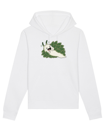 Funny Laughing Leaf Sea Slug Cartoon Cute Ocean Mollusk Nature Humor White