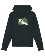 Funny Laughing Leaf Sea Slug Cartoon Cute Ocean Mollusk Nature Humor Hanorac Unisex Drummer
