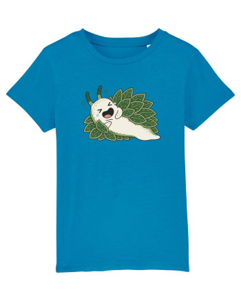 Funny Laughing Leaf Sea Slug Cartoon Cute Ocean Mollusk Nature Humor Azur