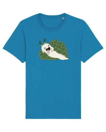 Funny Laughing Leaf Sea Slug Cartoon Cute Ocean Mollusk Nature Humor Azur