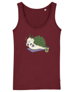 Funny Leaf Sheep Sea Slug Gym Cartoon Cute Marine Fitness Workout Humor Maiou Damă Dreamer