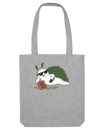 Funny Relaxing Leaf Sheep Sea Slug Cartoon Cute Ocean Animal TV Snack Humor Heather Grey