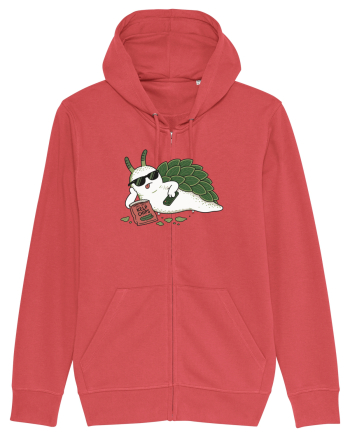 Funny Relaxing Leaf Sheep Sea Slug Cartoon Cute Ocean Animal TV Snack Humor Carmine Red