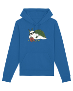 Funny Relaxing Leaf Sheep Sea Slug Cartoon Cute Ocean Animal TV Snack Humor Hanorac Unisex Drummer