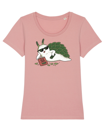Funny Relaxing Leaf Sheep Sea Slug Cartoon Cute Ocean Animal TV Snack Humor Canyon Pink