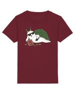 Funny Relaxing Leaf Sheep Sea Slug Cartoon Cute Ocean Animal TV Snack Humor Tricou mânecă scurtă  Copii Mini Creator