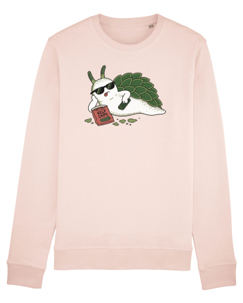 Funny Relaxing Leaf Sheep Sea Slug Cartoon Cute Ocean Animal TV Snack Humor Candy Pink