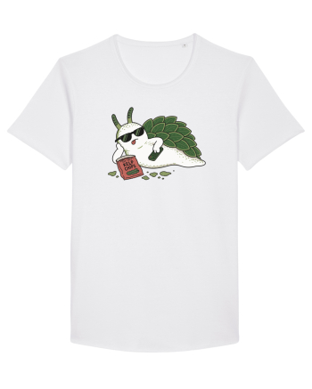Funny Relaxing Leaf Sheep Sea Slug Cartoon Cute Ocean Animal TV Snack Humor White