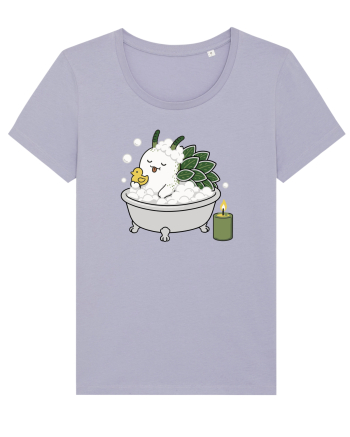 Funny Leaf Sheep Sea Slug Spa Day Cartoon Cute Ocean Life Lavender
