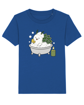 Funny Leaf Sheep Sea Slug Spa Day Cartoon Cute Ocean Life Majorelle Blue