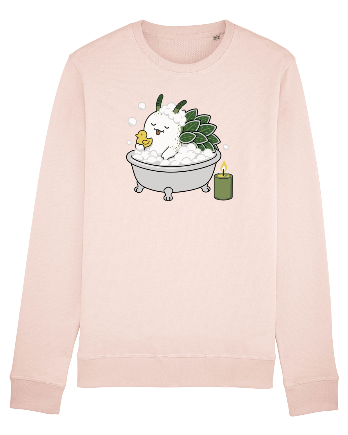 Bluză mânecă lungă Unisex Rise Candy Pink