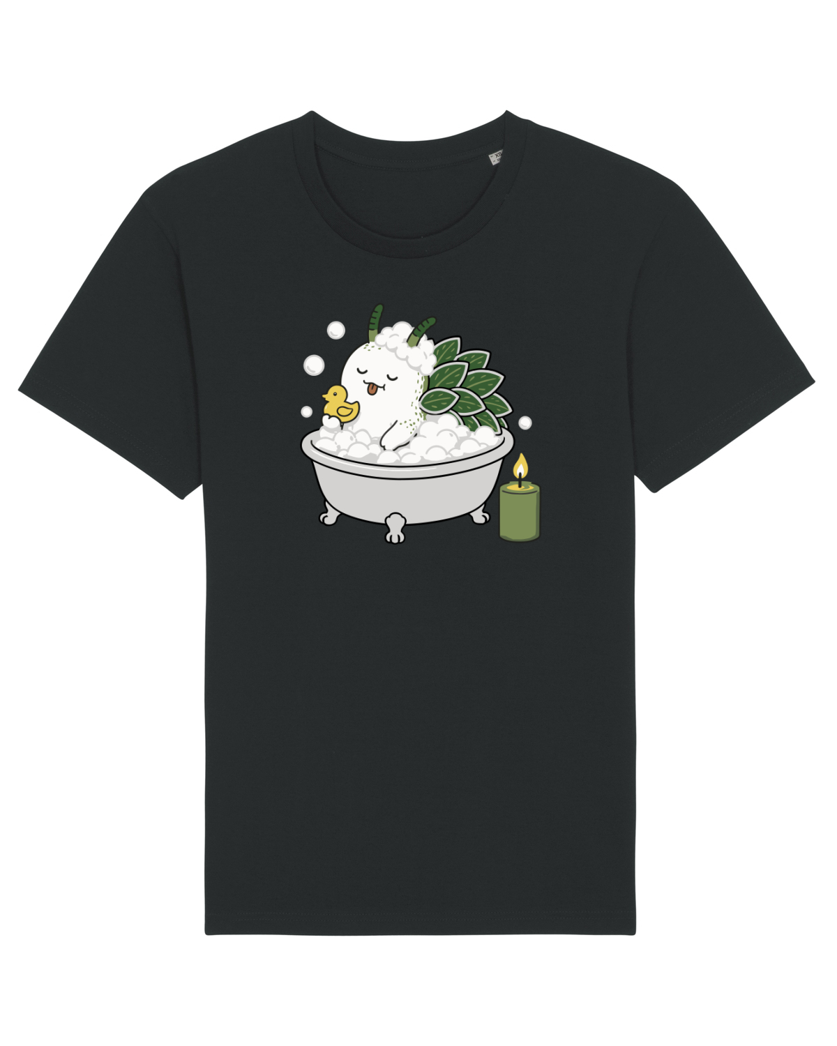 Tricou mânecă scurtă Unisex Rocker Black