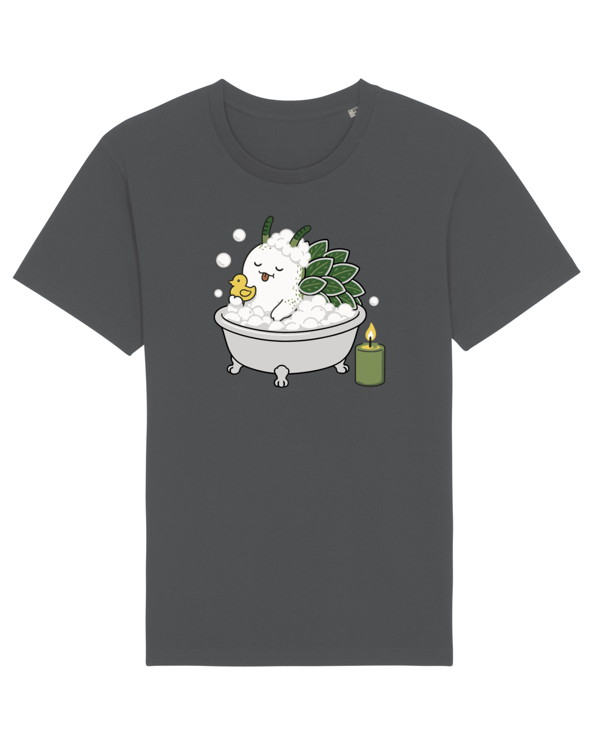 Tricou mânecă scurtă Unisex Rocker Anthracite