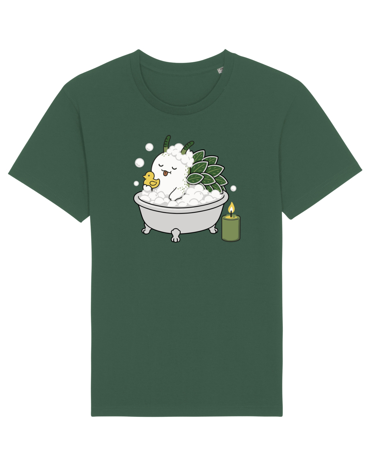 Tricou mânecă scurtă Unisex Rocker Bottle Green