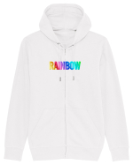 Rainbow  Hanorac cu fermoar Unisex Connector