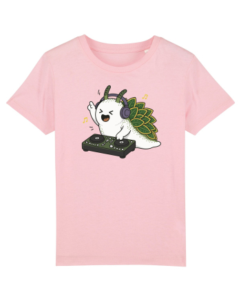 Funny DJ Leaf Sheep Sea Slug Cartoon Cute Music Lover Ocean Animal Cotton Pink